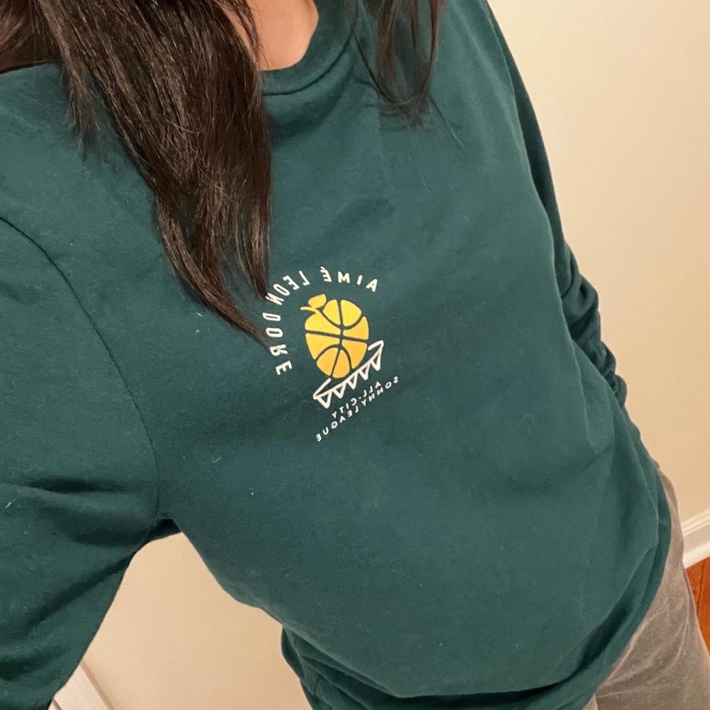 Aime Leon Dore x NB Long Sleevr Green Tee